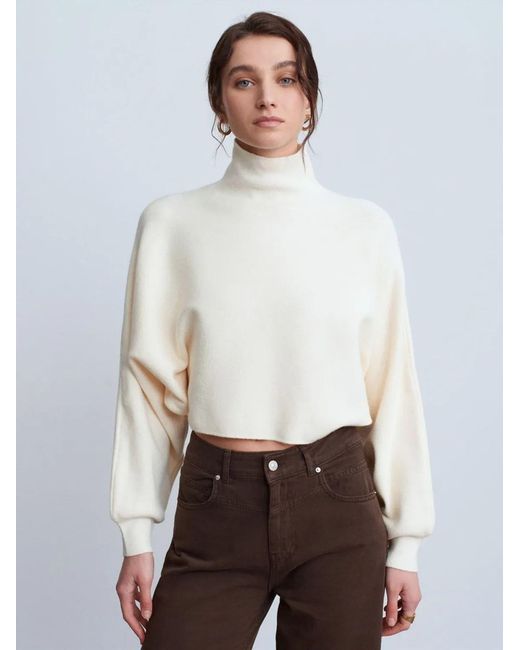 Dilvin White Pullover Pullover