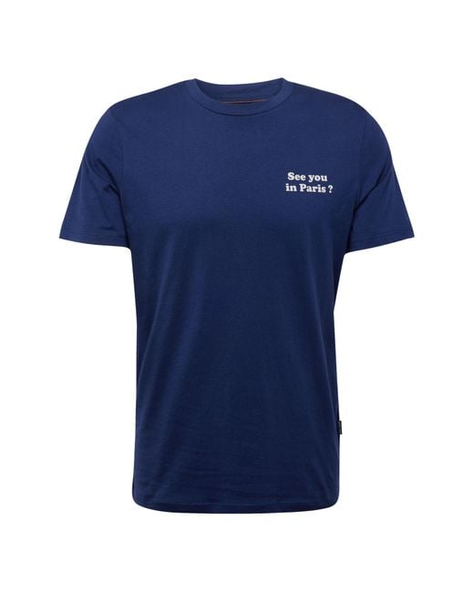 Blend T-shirt in Blue für Herren