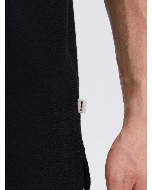 Solid Poloshirt Sdbetova in Black für Herren