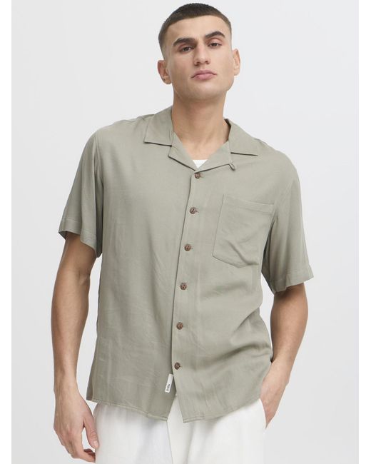 Solid Kurzarmhemd Sdpablo in Gray für Herren