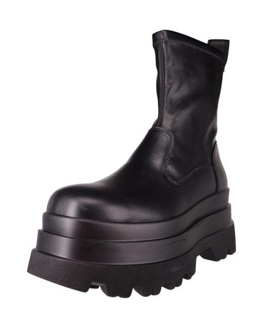 Buffalo Black Stiefelette Jupiter Sock Boot
