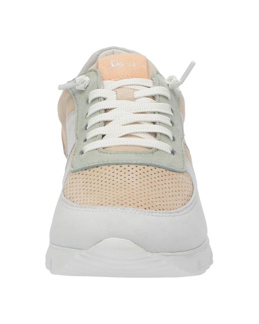 Sioux White Sneaker Mokrunner-D-018