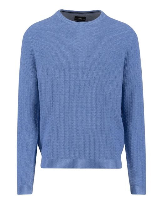 Fynch-Hatton Pullover in Blue für Herren