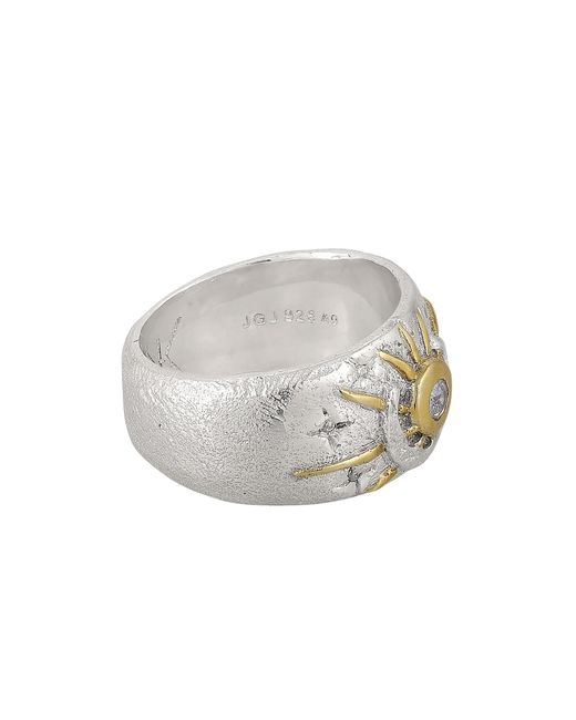 Kuzzoi Ring Astro in White für Herren