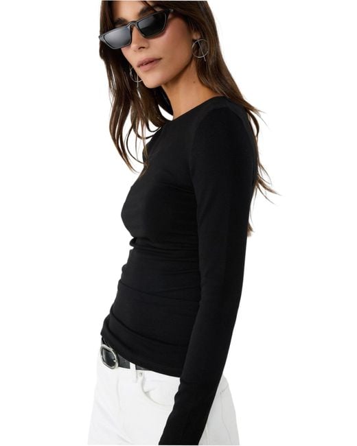 No Matter What Black Pullover