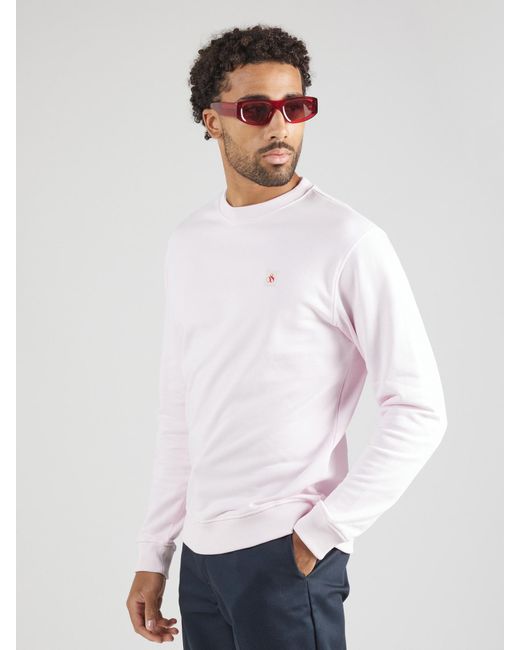 Scotch & Soda Sweatshirt 'essential' in Pink für Herren