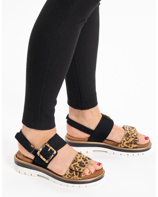 Ara Black Sandale