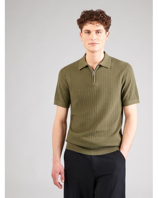 SELECTED Pullover Slhcurt in Green für Herren