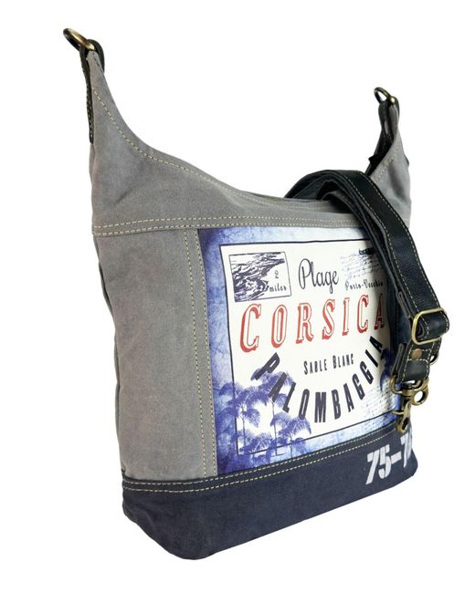 Sunsa Blue Schultertasche
