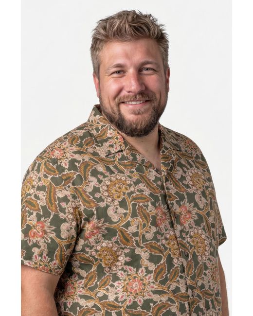 Men Plus Hemd in Multicolor für Herren