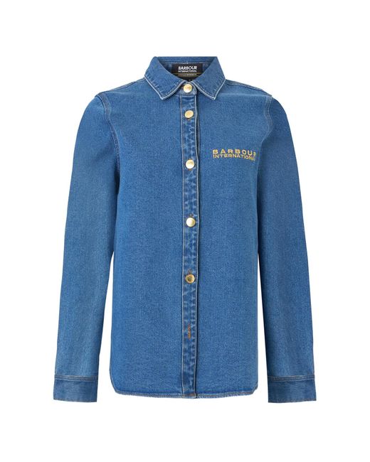 Barbour Blue Bluse Seren