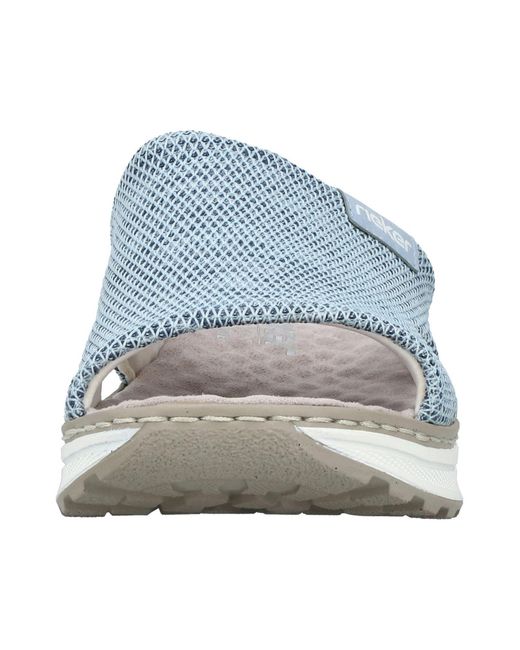Rieker Blue Pantolette