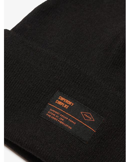 Superdry & Co Mütze Surplus in Black für Herren