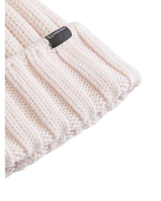 Woolrich White Mütze