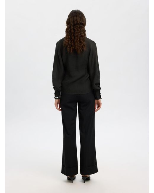 SELECTED Black Bluse