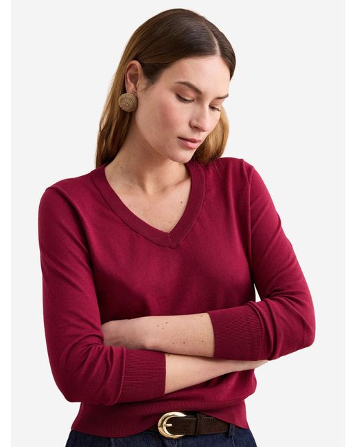 Il Lanificio Purple Pullover