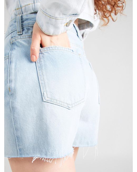 ABOUT YOU x Toni Garrn Blue Shorts Theres