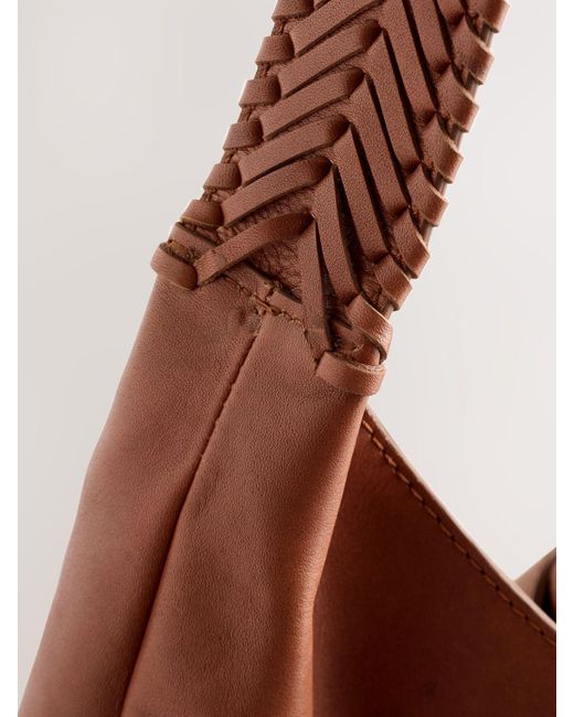 Next Brown Schultertasche
