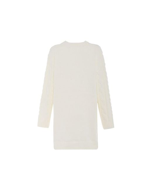 faina White Pullover