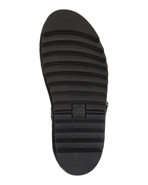 Dr. Martens Black Sandale 'Voss Ii'