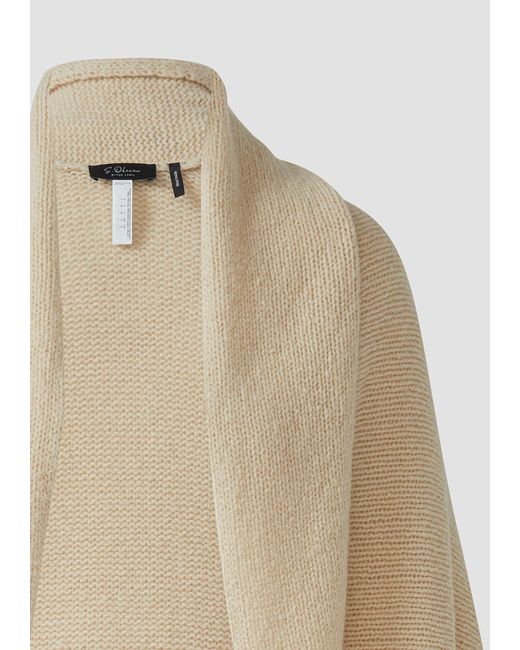 S.oliver Natural Strickjacke
