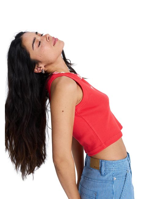 Roxy Red Tops Iconic Days