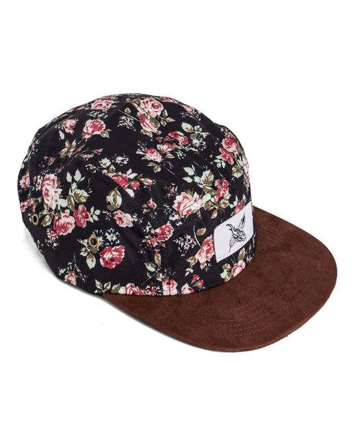 Blackskies Cap Port 5-Panel in Red für Herren