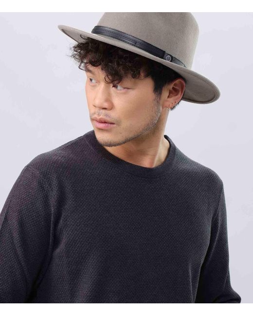 Bugatti Hut Fedora in Gray für Herren