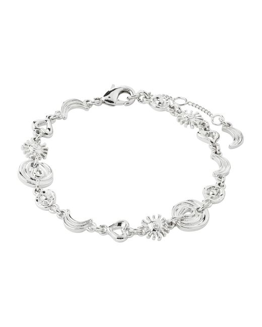 Pilgrim Armband Misha in White für Herren