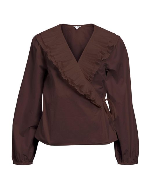 Object Brown Bluse Objjada