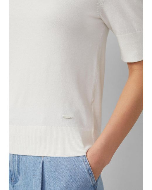 S.oliver White Strickpullover