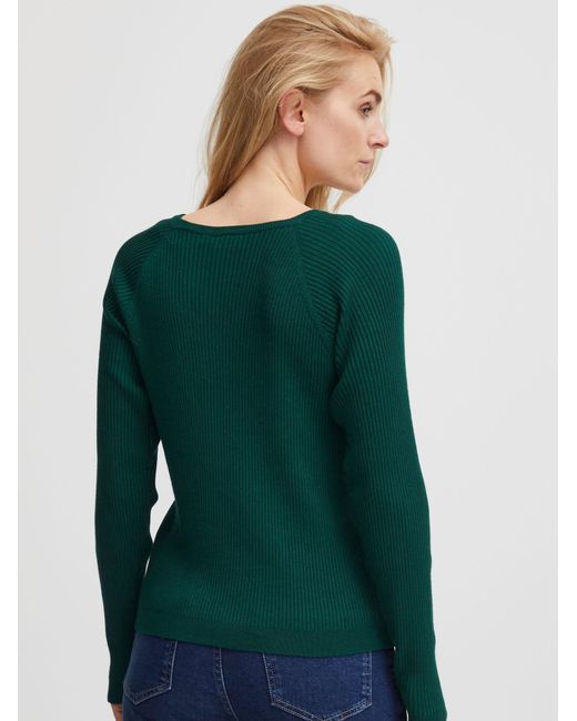 Pulz Green Pullover Sara