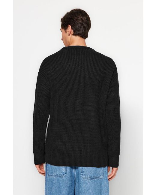 Trendyol Pullover in Blue für Herren
