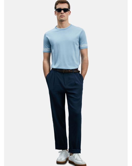 Lufian Pullover Robert in Blue für Herren