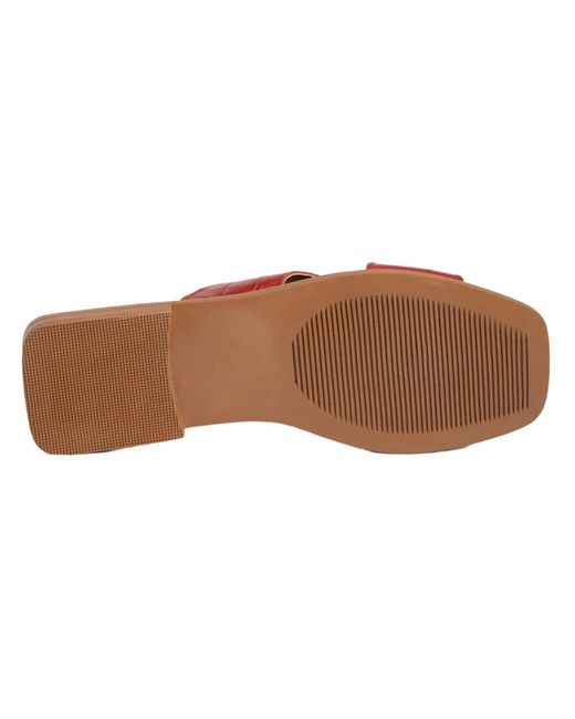 Desa Red Pantolette Folien
