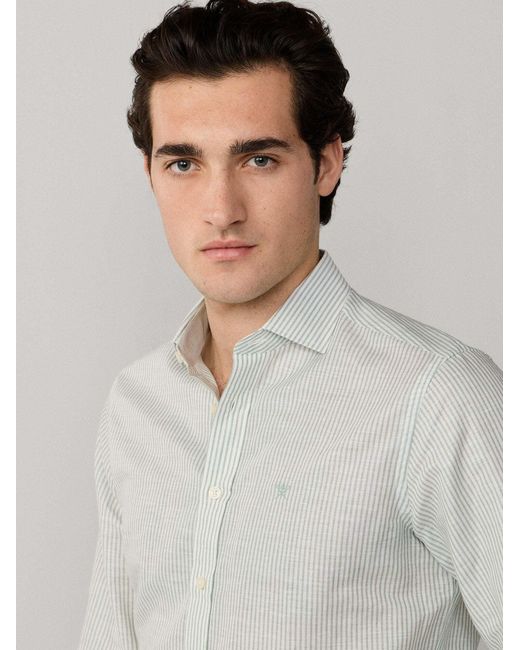 Hackett Hemd Ess in White für Herren