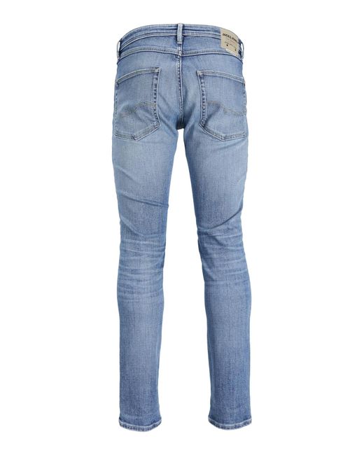 Jack & Jones Slim-fit-Jeans JJIGLENN JJWARD JJ 322 N in Blue für Herren