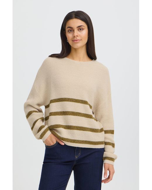 Fransa Natural Pullover Freretta