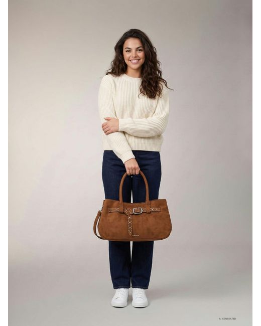 Tamaris Brown Shopper