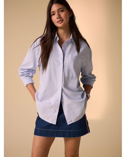 Next Blue Bluse