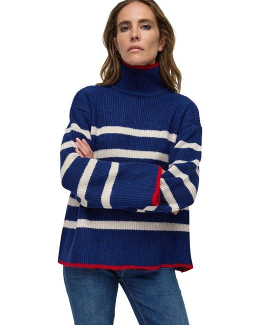 No Matter What Blue Pullover