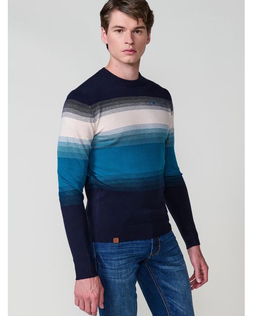 Koröshi Blue Pullover