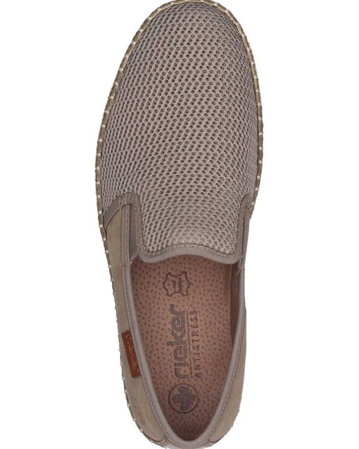 Rieker Slipper in Gray für Herren