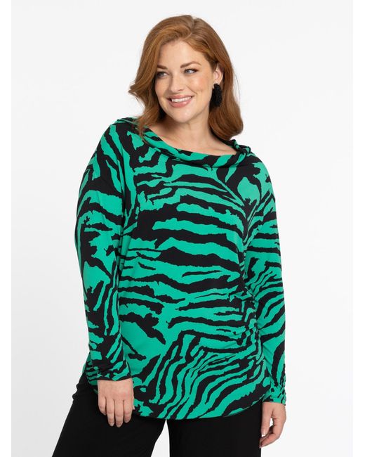Yoek Green Bluse