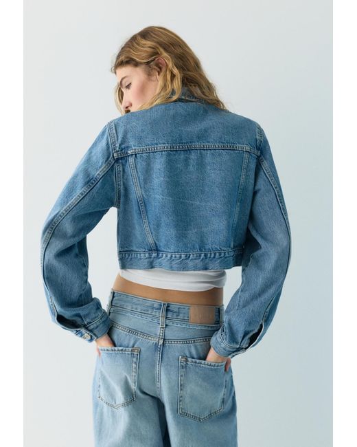 Pull&Bear Blue Jacke