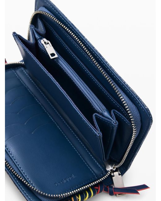 Desigual Blue Geldbörse