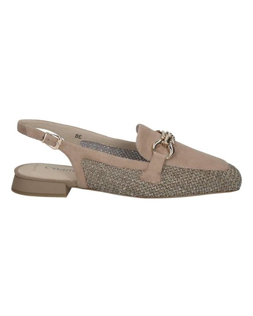 Caprice Brown Pumps