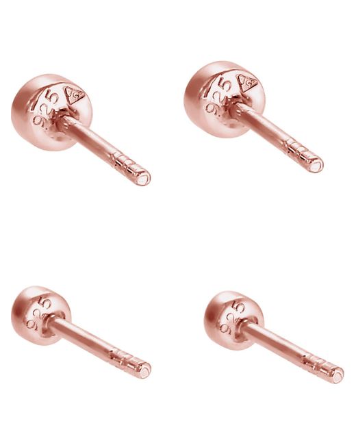 Elli Jewelry Pink Ohrstecker Set Kristall