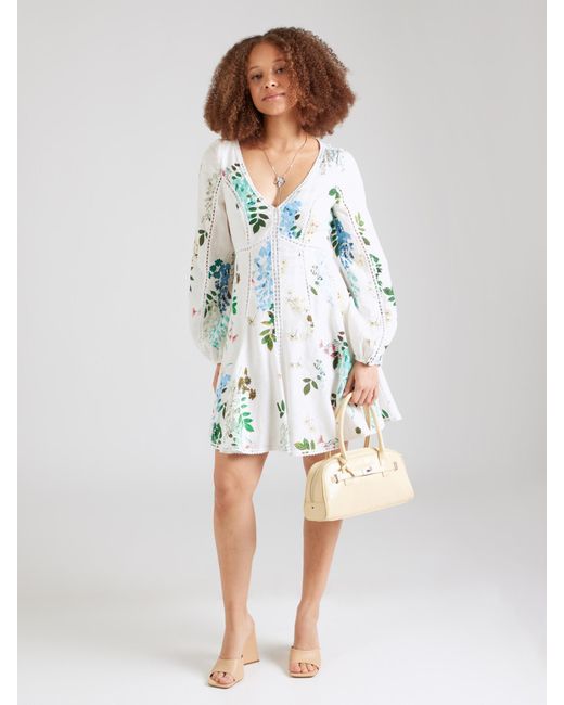 Ted Baker White Kleid Belvida