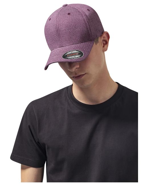 Flexfit Cap in Purple für Herren